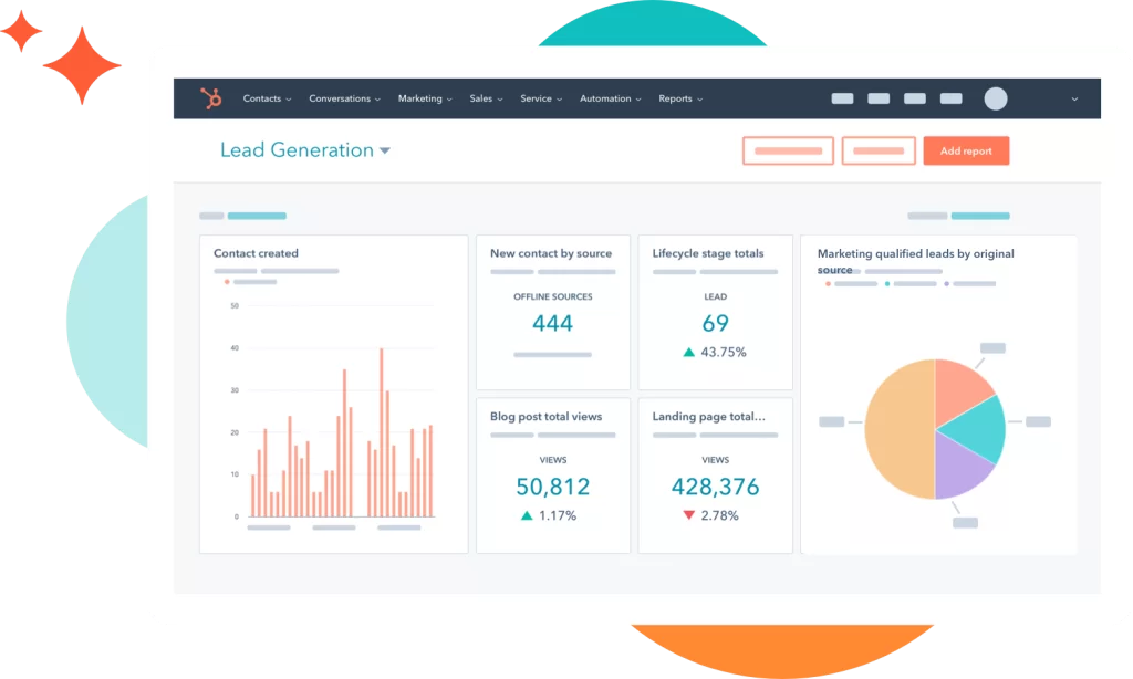 Hubspot Homepage