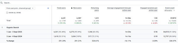 SEO Audit Results